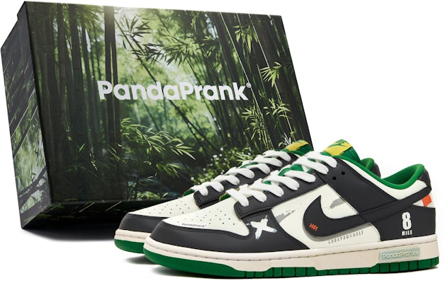 【客製球鞋】Nike Dunk Low 熊貓惡作劇 兔子 低筒 滑板鞋 男款 黑白 Buy 【客製球鞋】Nike Dunk Low 熊貓惡作劇 兔子 低筒 滑板鞋 男款 黑白