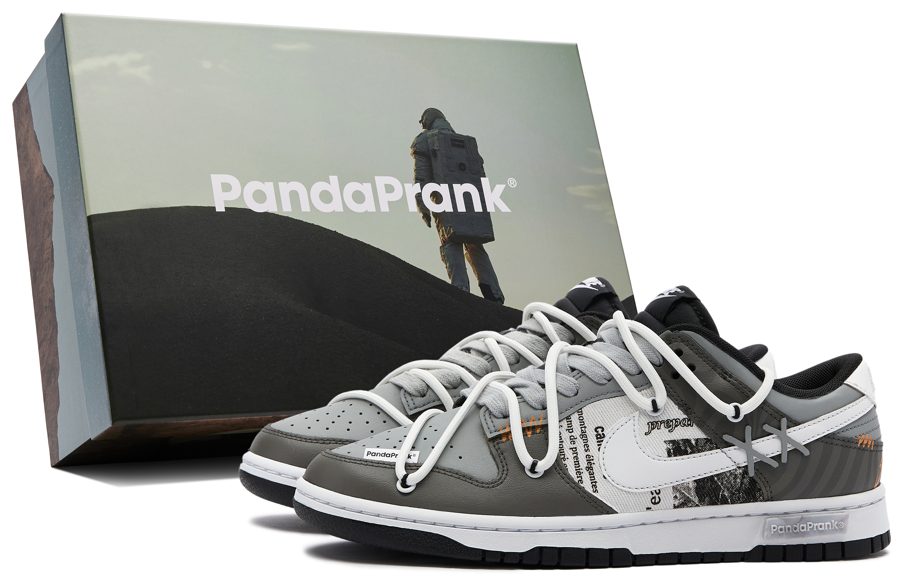 Buy [Sepatu Custom] Nike Dunk Low 'Panda Keonaran' DV0831-002-479245