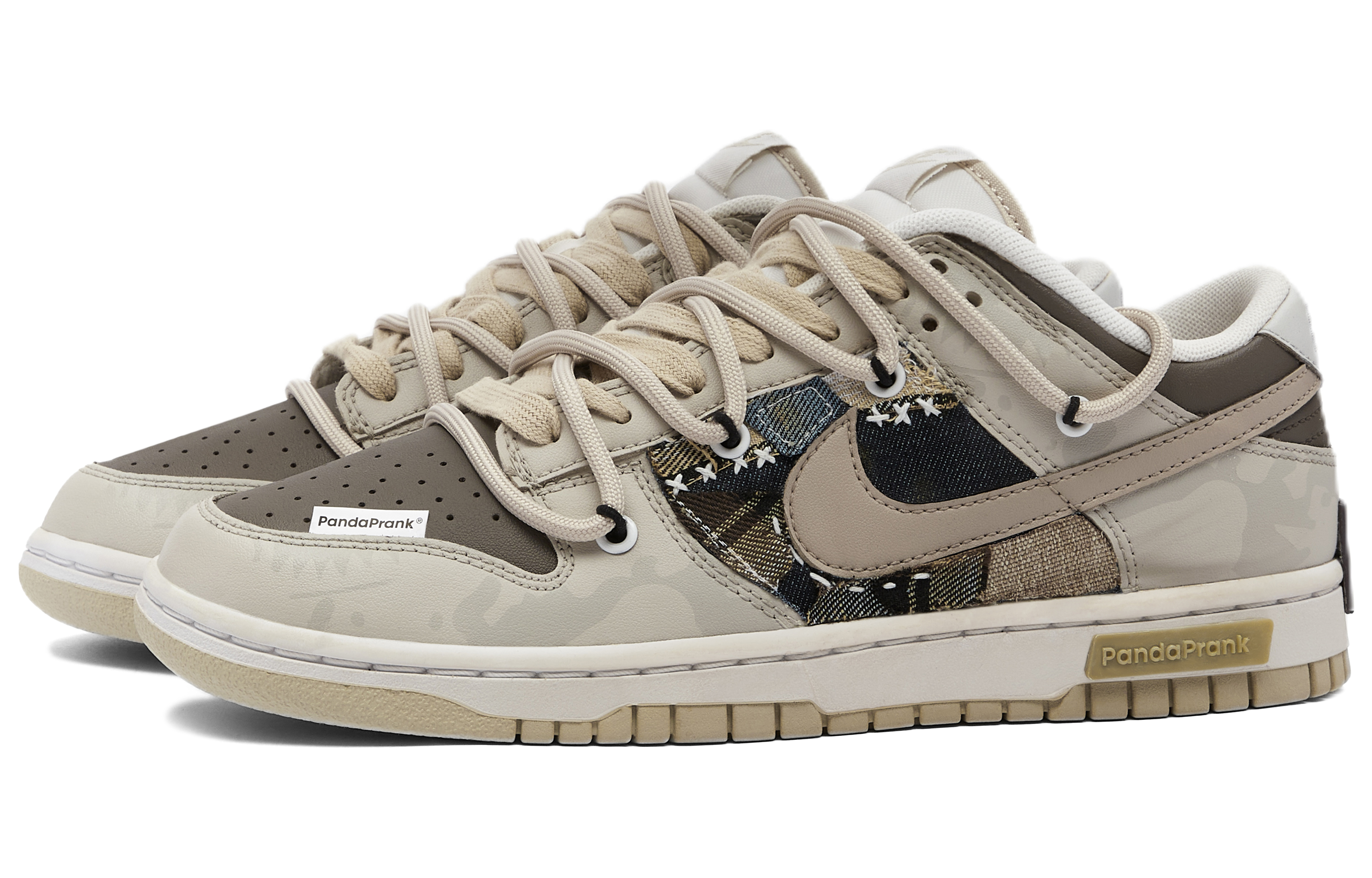 Shop [Chaussures Personnalisées] Nike Dunk Low ''Panda Espiègle'' DV0831-003-485240