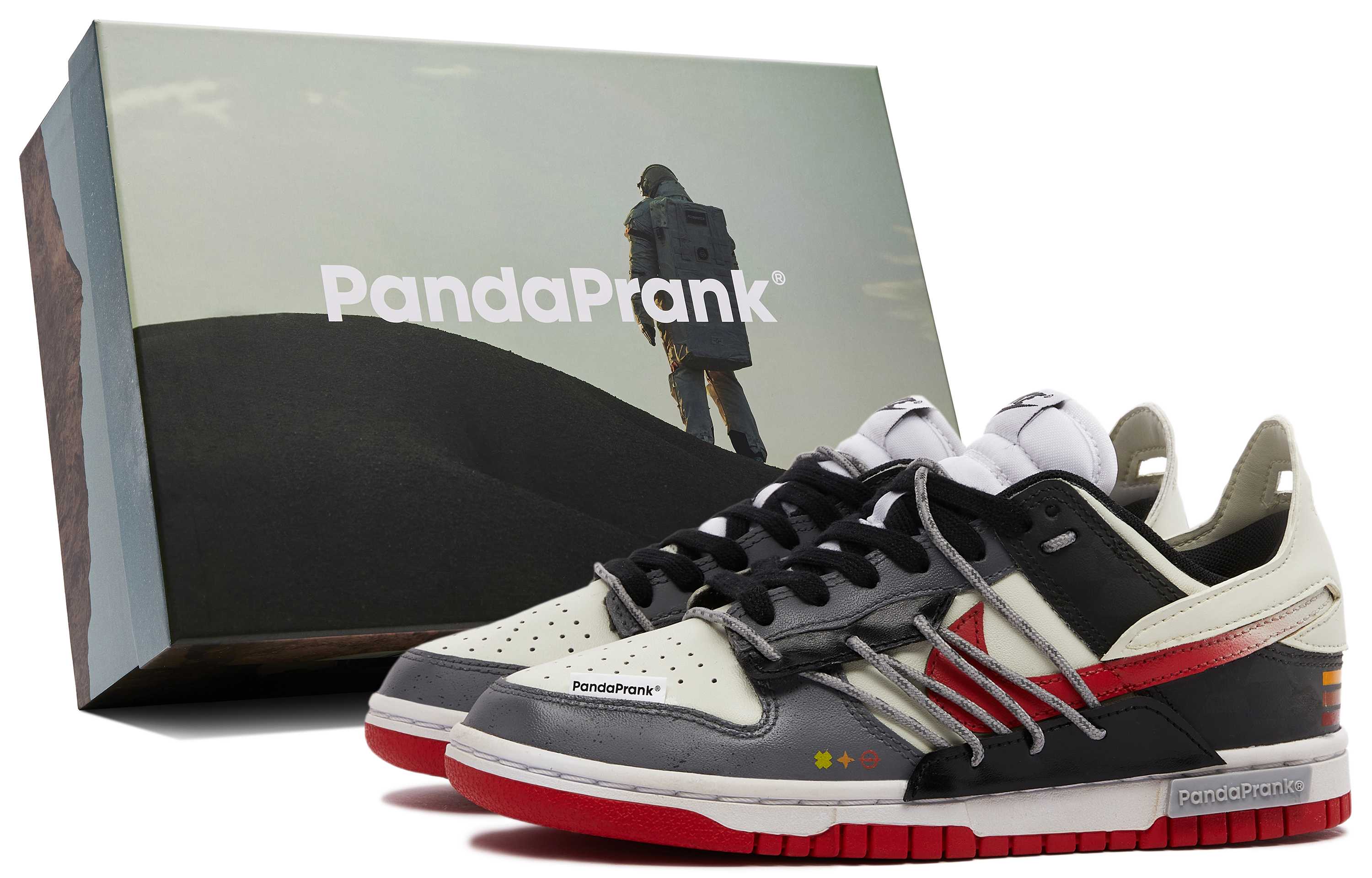 Buy [Zapatillas Personalizadas] Nike Dunk Low 'Travieso Panda' FD9762-061-469076