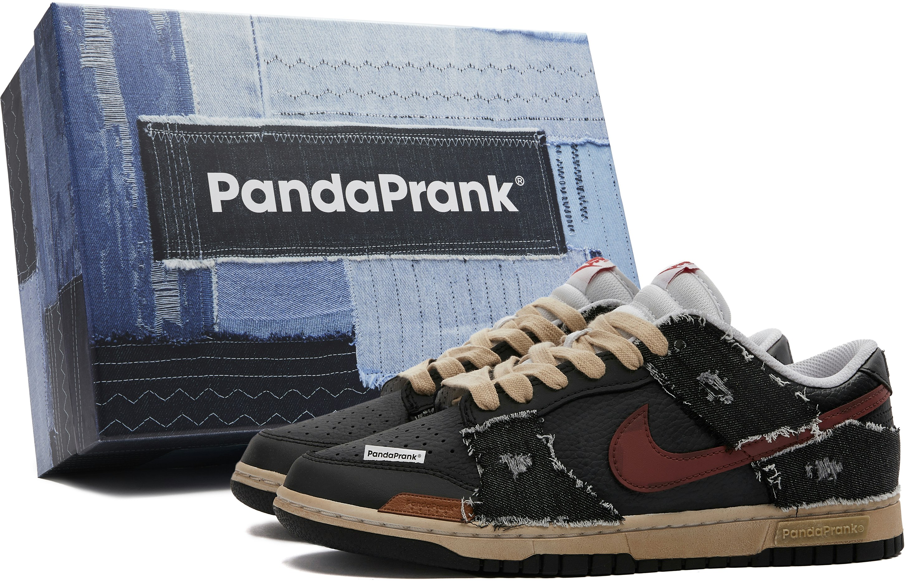 custom-shoes-nike-dunk-low-panda-mischief-frayed-fb-3354-001-486747