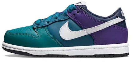 【定制球鞋】Nike Dunk Low 熊貓惡作劇 樹莓 復古 做舊 紮染 情侶 板鞋 GS 薰衣草紫 3