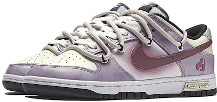 【定制球鞋】Nike Dunk Low 熊貓惡作劇 樹莓 復古 做舊 紮染 情侶 板鞋 GS 薰衣草紫 Lookbook 【定制球鞋】Nike Dunk Low 熊貓惡作劇 樹莓 復古 做舊 紮染 情侶 板鞋 GS 薰衣草紫