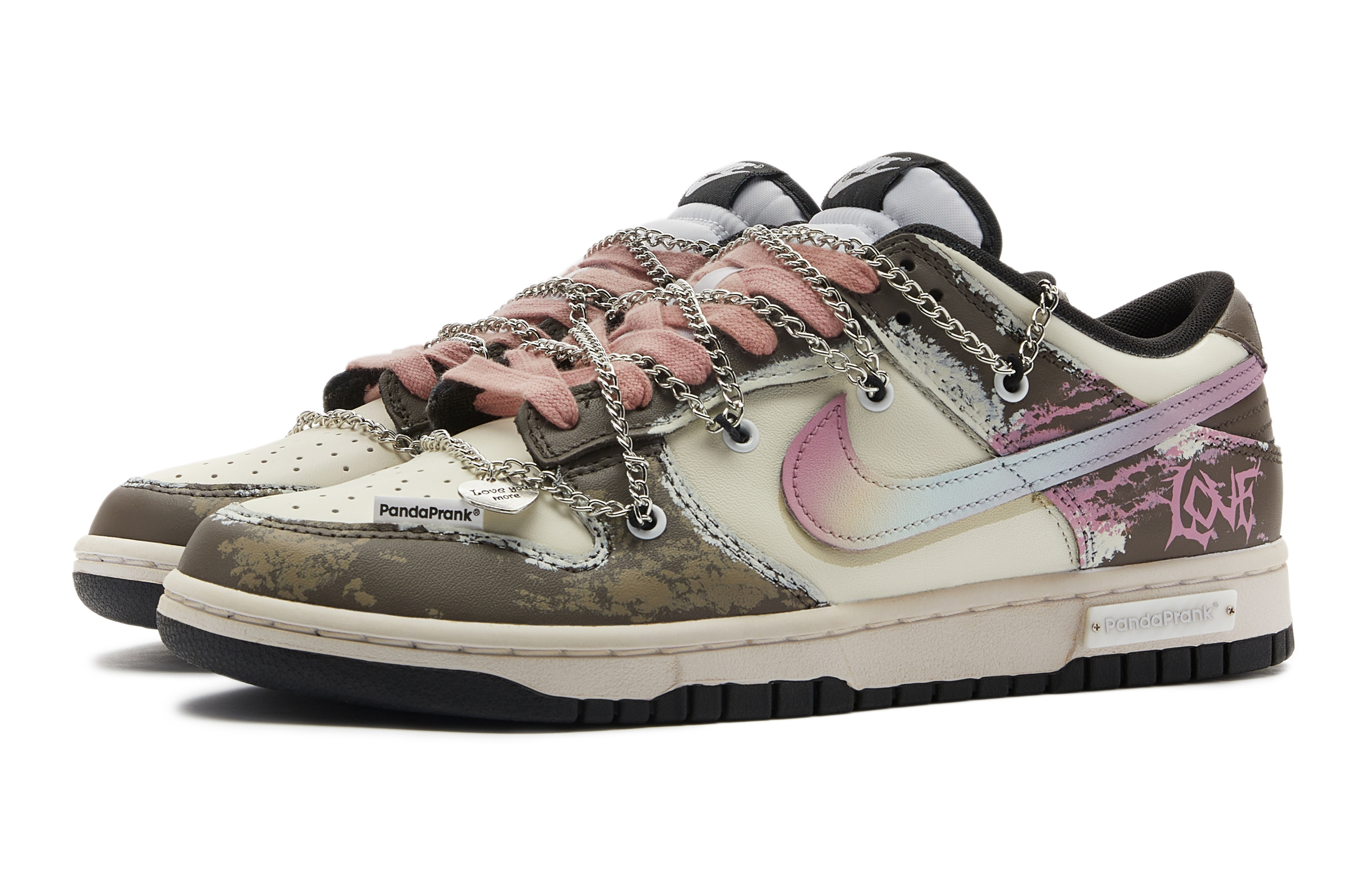 Lookbook [Zapatillas Personalizadas] Nike Dunk Low 'Panda Misdemeanor' CW1590-100(TeamH-女款消逝爱S-BOX)