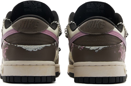 【定制球鞋】Nike Dunk Low 熊貓惡作劇 消逝愛 解構 潮流復古 百搭 低幫 板鞋 GS 棕粉 Shop 【定制球鞋】Nike Dunk Low 熊貓惡作劇 消逝愛 解構 潮流復古 百搭 低幫 板鞋 GS 棕粉