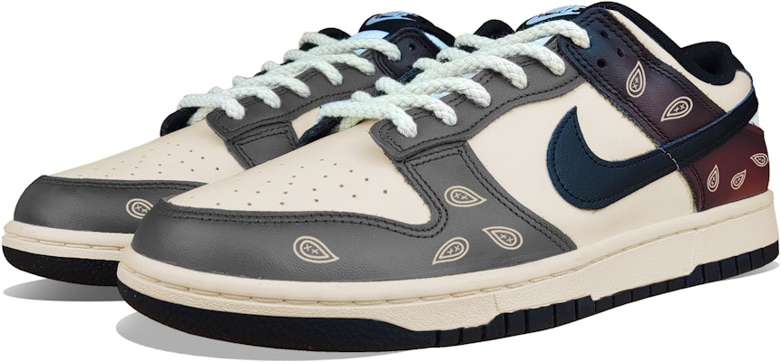 나이키 덩크 로우 '판다 모카 - 아메리카노' (커스텀) CW1590-100(Team50-美式咖啡复古腰果花GS) Lookbook 나이키 덩크 로우 '판다 모카 - 아메리카노' (커스텀) CW1590-100(Team50-美式咖啡复古腰果花GS)