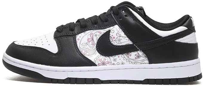custom-shoes-nike-dunk-low-panda-paisley