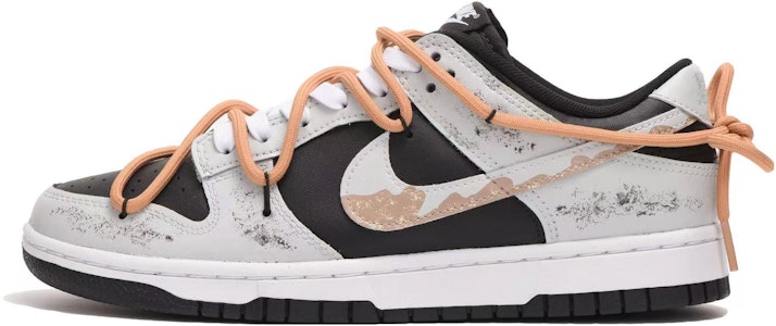 나이키 덩크 로우 '판다 페트로 블랙' (커스텀) DD1391-100(Team32-男款工业水泥) Buy 나이키 덩크 로우 '판다 페트로 블랙' (커스텀) DD1391-100(Team32-男款工业水泥)