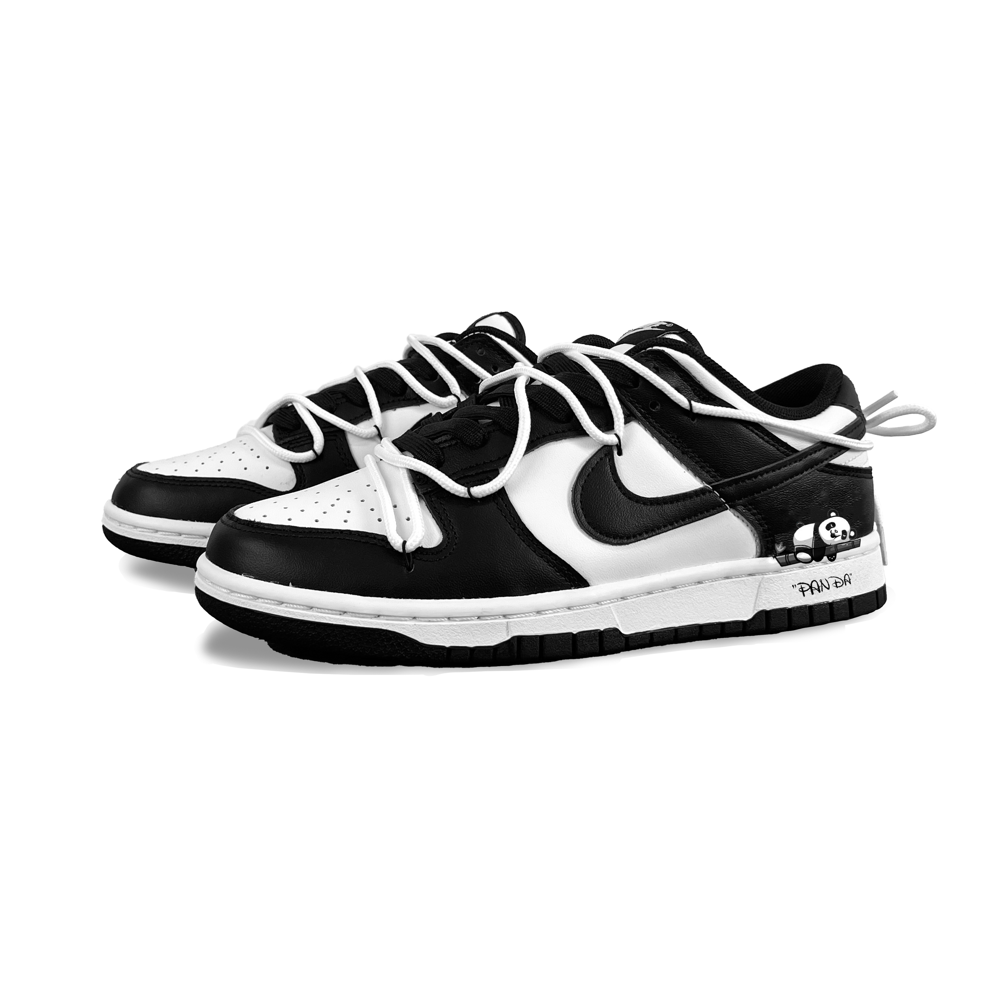 Lookbook 나이키 덩크 로우 '판다 대나무 놀이' (Nike Dunk Low 'Panda Daenamu Nori') DD1391-100(Team93-熊猫戏竹）