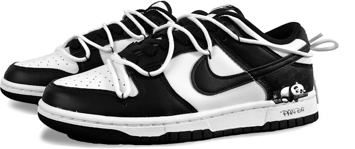 나이키 덩크 로우 '판다 대나무 놀이' (Nike Dunk Low 'Panda Daenamu Nori') DD1391-100(Team93-熊猫戏竹) Lookbook 나이키 덩크 로우 '판다 대나무 놀이' (Nike Dunk Low 'Panda Daenamu Nori') DD1391-100(Team93-熊猫戏竹)