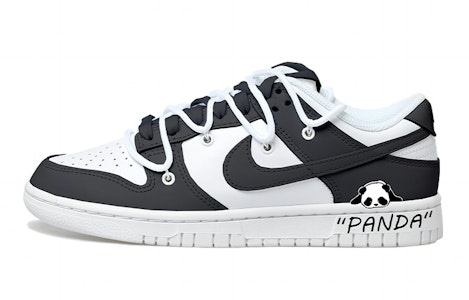 【定制球鞋】 Nike Dunk Low 熊貓公仔 低幫 板鞋 GS 黑白 Buy 【定制球鞋】 Nike Dunk Low 熊貓公仔 低幫 板鞋 GS 黑白