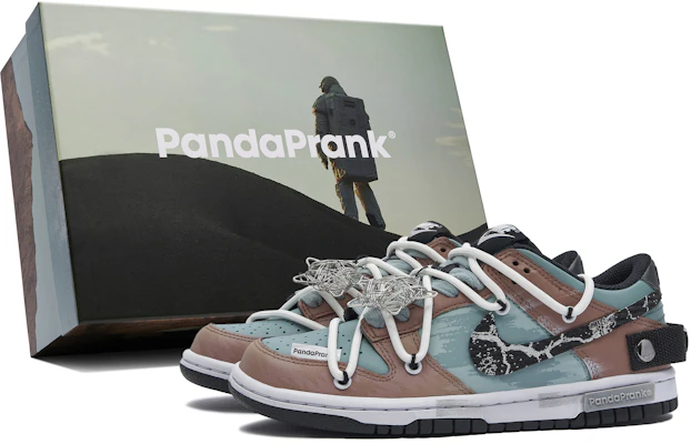 【定製球鞋】 Nike Dunk Low 熊貓惡作劇 宇宙探索 升空 潮流百搭 解構 低筒 板鞋 男款 棕紅綠 Buy 【定製球鞋】 Nike Dunk Low 熊貓惡作劇 宇宙探索 升空 潮流百搭 解構 低筒 板鞋 男款 棕紅綠