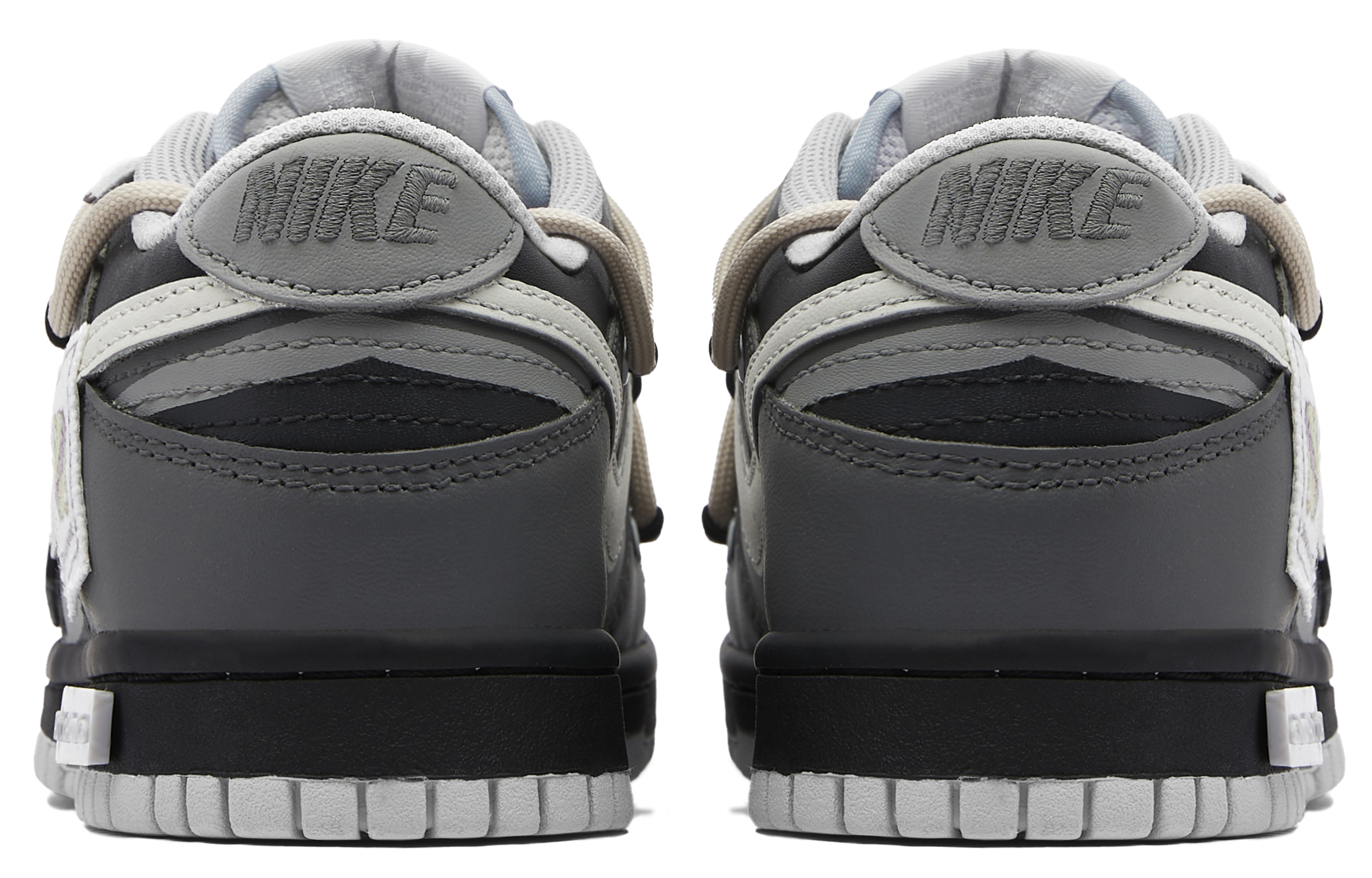 Shop [Sepatu Kustom] Nike Dunk Low 'Panda Prank - Eksplorasi Kosmik' DV0831-101(TeamH-男款星球S-BOX)