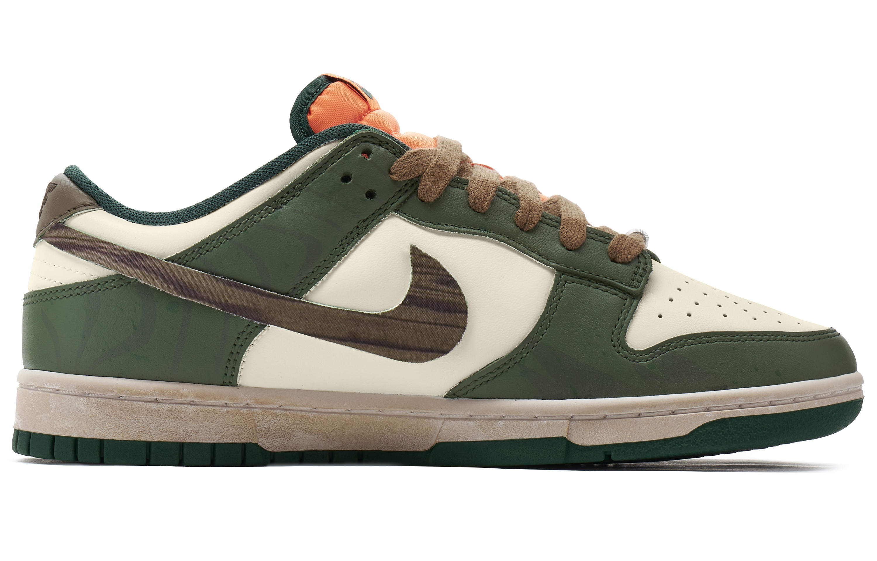 Order 【訂製球鞋】Nike Dunk Low 熊貓惡作劇 街頭競速 光年 老化 復古 百搭  特殊鞋盒 低筒 板鞋 男款 綠白