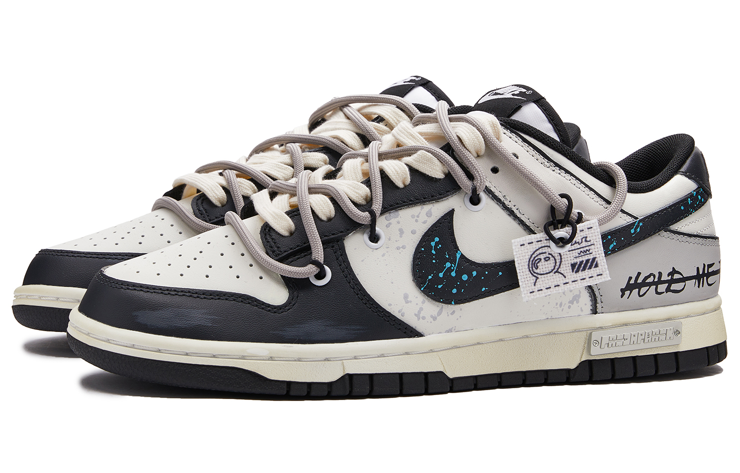Lookbook ナイキ ダンク ロー パンダカスタム (ビンテージ風) DD1391-100(TeamH-男款星际迷航S-BOX)