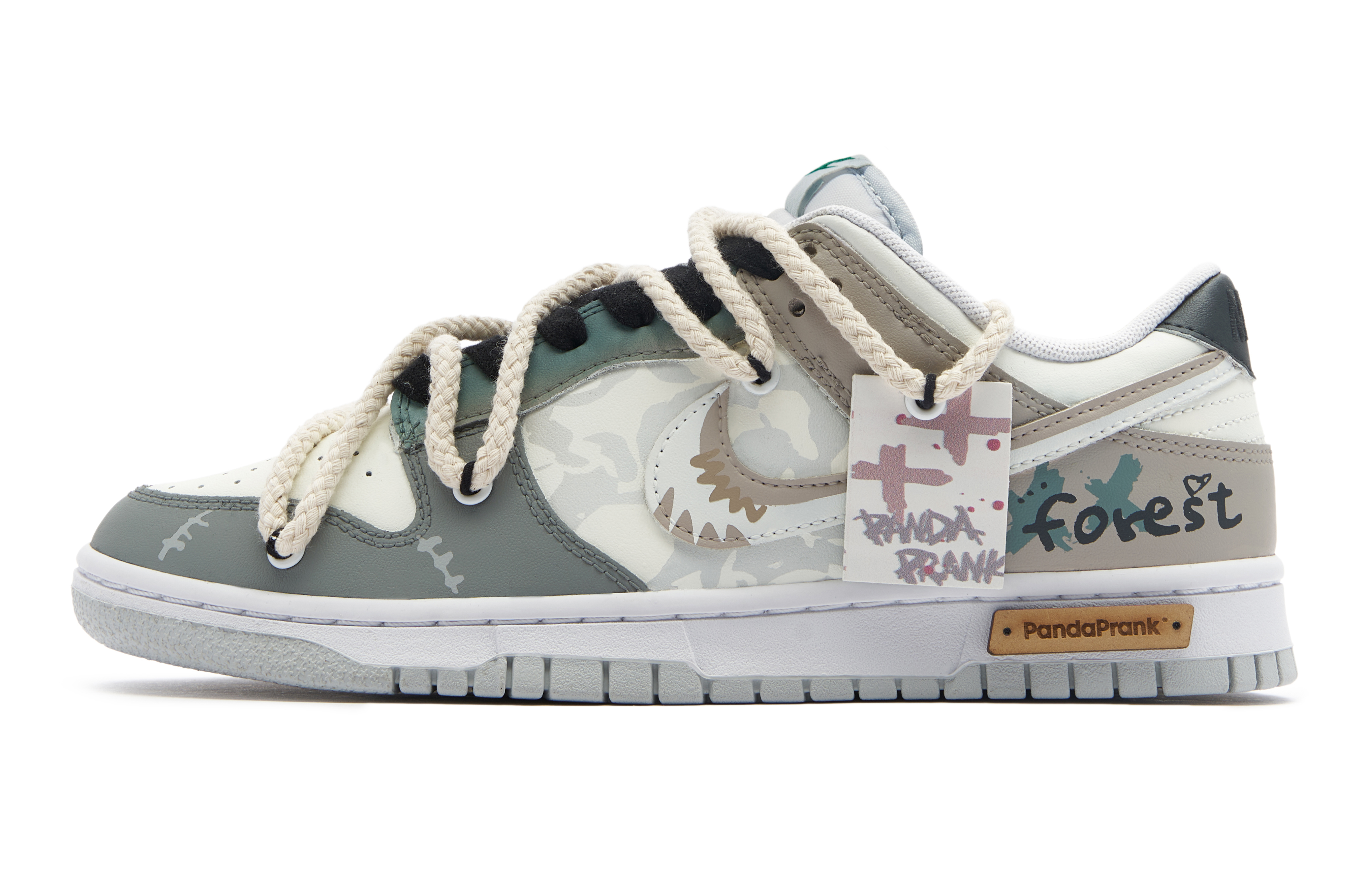 Buy [Custom Shoes] Nike Dunk Low 'Panda Prank'