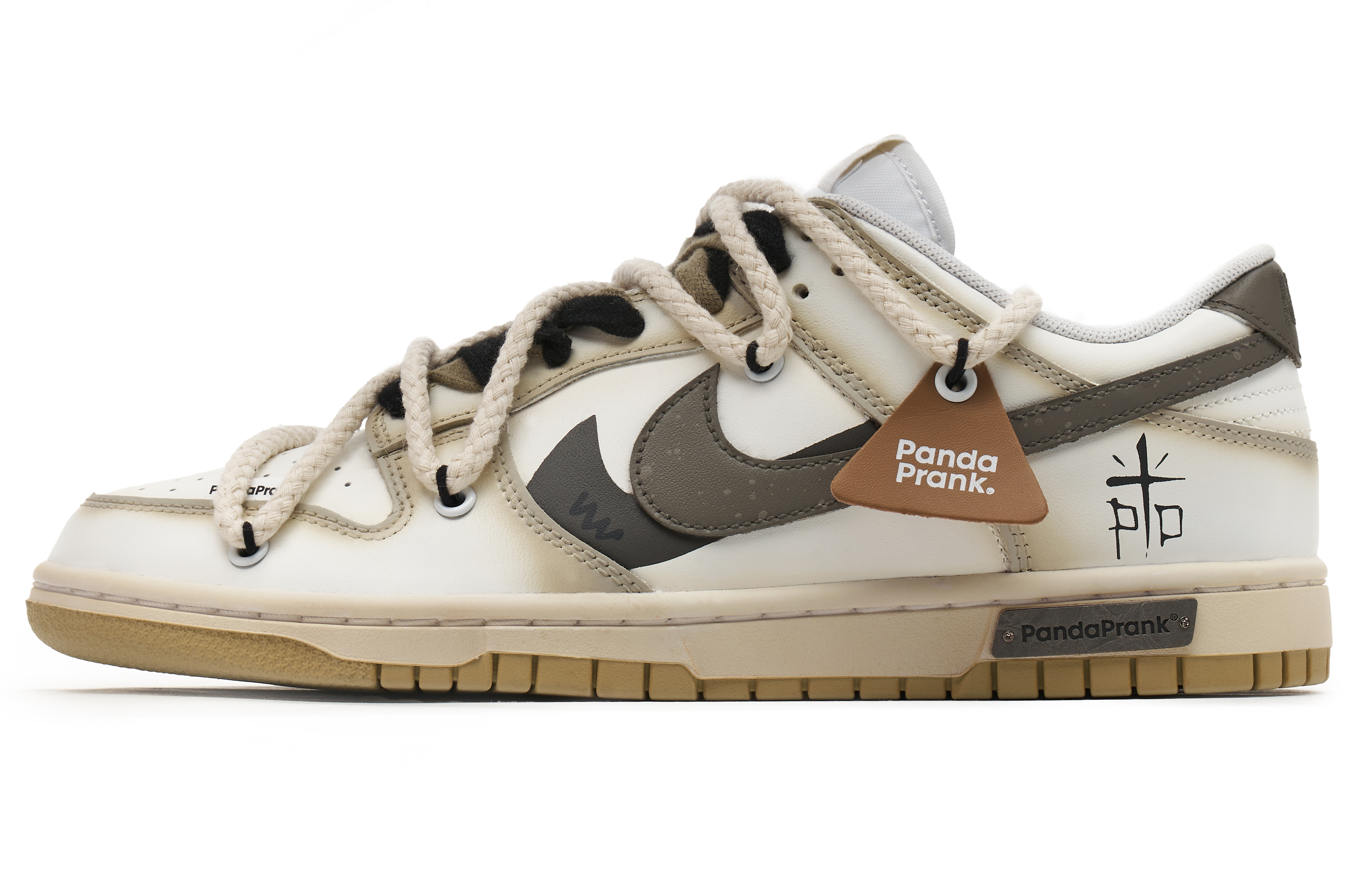 Buy [定制鞋款] 耐克Dunk低帮 '熊猫恶作剧' DV0833-100(TeamH-男款飞云之巅S-BOX)