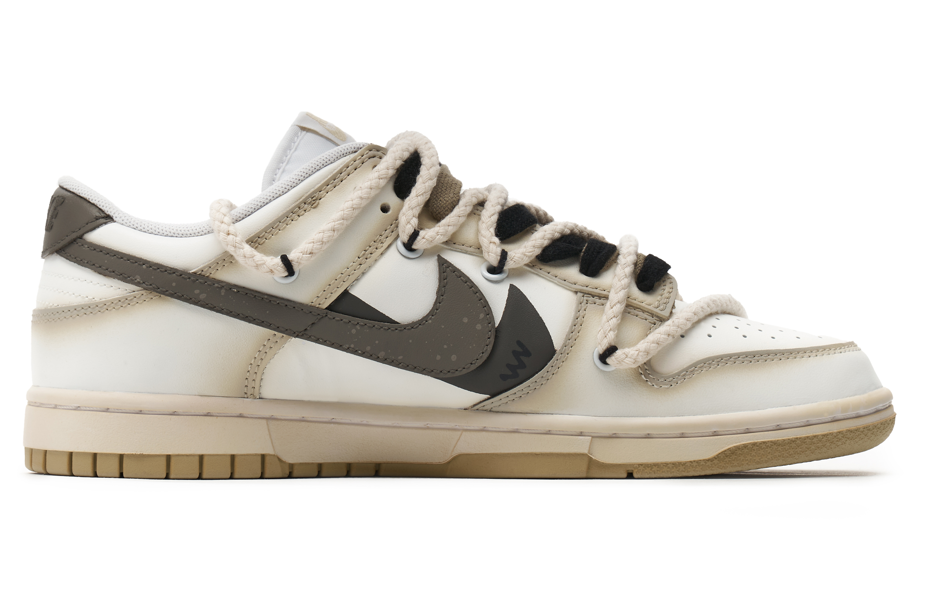 Order [定制鞋款] 耐克Dunk低帮 '熊猫恶作剧' DV0833-100(TeamH-男款飞云之巅S-BOX)