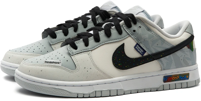 【客製化球鞋】 Nike Dunk Low 熊貓惡作劇 戶外探索 經幡 復古 百搭 特殊鞋盒 低筒 滑板鞋 男款 黑白灰 Lookbook 【客製化球鞋】 Nike Dunk Low 熊貓惡作劇 戶外探索 經幡 復古 百搭 特殊鞋盒 低筒 滑板鞋 男款 黑白灰