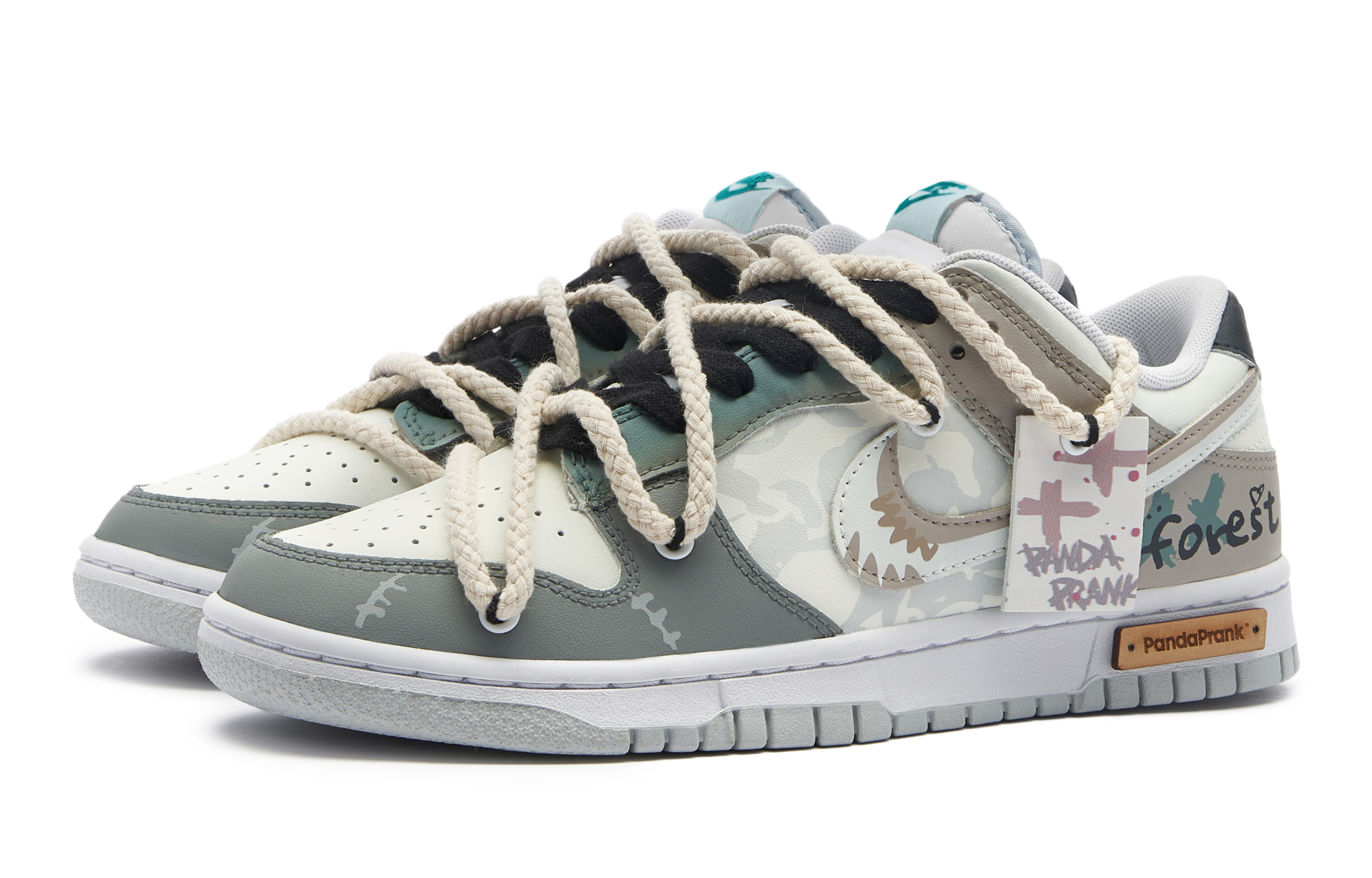 Lookbook [Custom Shoes] Nike Dunk Low 'Panda Prank'