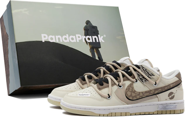 【訂製球鞋】Nike Dunk Low 熊貓惡作劇 宇宙探索 生命行星 潮流復古 百搭 解構 防滑耐磨 低筒 板鞋 男款 米 Buy 【訂製球鞋】Nike Dunk Low 熊貓惡作劇 宇宙探索 生命行星 潮流復古 百搭 解構 防滑耐磨 低筒 板鞋 男款 米