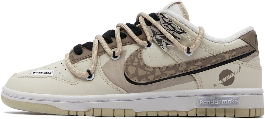 【訂製球鞋】Nike Dunk Low 熊貓惡作劇 宇宙探索 生命行星 潮流復古 百搭 解構 防滑耐磨 低筒 板鞋 男款 米 Order 【訂製球鞋】Nike Dunk Low 熊貓惡作劇 宇宙探索 生命行星 潮流復古 百搭 解構 防滑耐磨 低筒 板鞋 男款 米