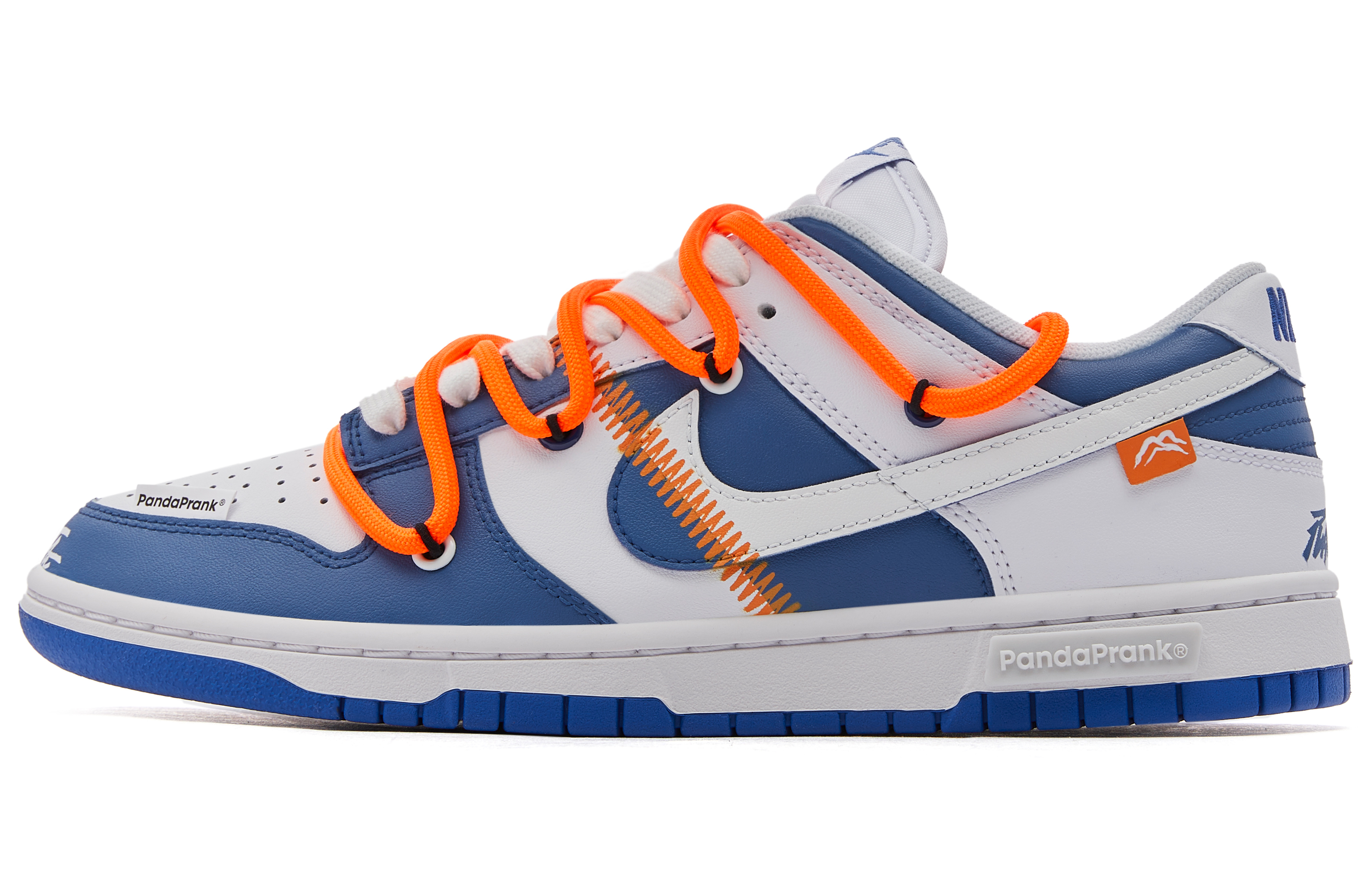 Order 【訂製球鞋】Nike Dunk Low 熊貓惡作劇 遊境歷險 降溫 潮流百搭 耐磨 低筒 板鞋 男款 白藍