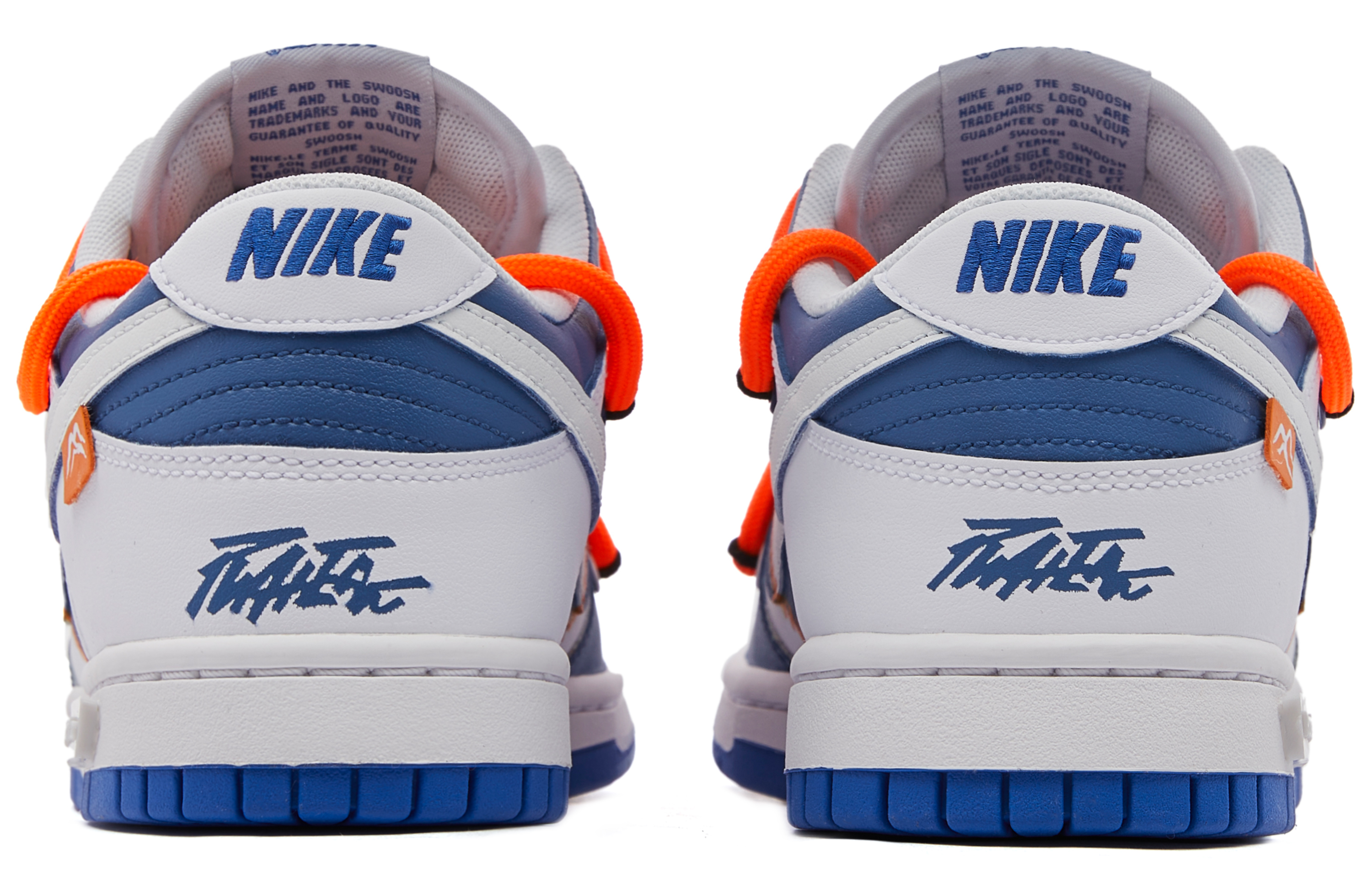 Purchase 【訂製球鞋】Nike Dunk Low 熊貓惡作劇 遊境歷險 降溫 潮流百搭 耐磨 低筒 板鞋 男款 白藍