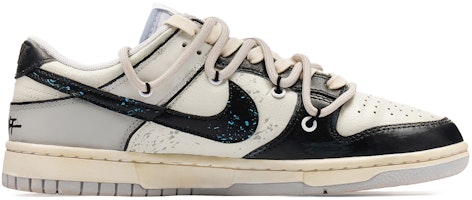 나이키 덩크 로우 '판다 장난 블랙 화이트 블루' 커스텀 DV0831-101(TeamH-男款星际迷航S-BOX) Order 나이키 덩크 로우 '판다 장난 블랙 화이트 블루' 커스텀 DV0831-101(TeamH-男款星际迷航S-BOX)