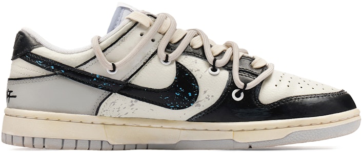 【定制鞋】耐克Dunk Low '熊猫恶作剧黑白蓝' DV0831-101(TeamH-男款星际迷航S-BOX) Order 【定制鞋】耐克Dunk Low '熊猫恶作剧黑白蓝' DV0831-101(TeamH-男款星际迷航S-BOX)