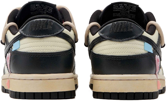 【客製化球鞋】Nike Dunk Low 熊貓惡作劇 迷幻愛 熊貓 素面 復古 低筒 板鞋 男款 黑白粉 Shop 【客製化球鞋】Nike Dunk Low 熊貓惡作劇 迷幻愛 熊貓 素面 復古 低筒 板鞋 男款 黑白粉