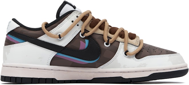 【訂製球鞋】 Nike Dunk Low 熊貓惡作劇 宇宙探索 多重宇宙 潮流復古 低筒 板鞋 GS 米棕 Lookbook 【訂製球鞋】 Nike Dunk Low 熊貓惡作劇 宇宙探索 多重宇宙 潮流復古 低筒 板鞋 GS 米棕