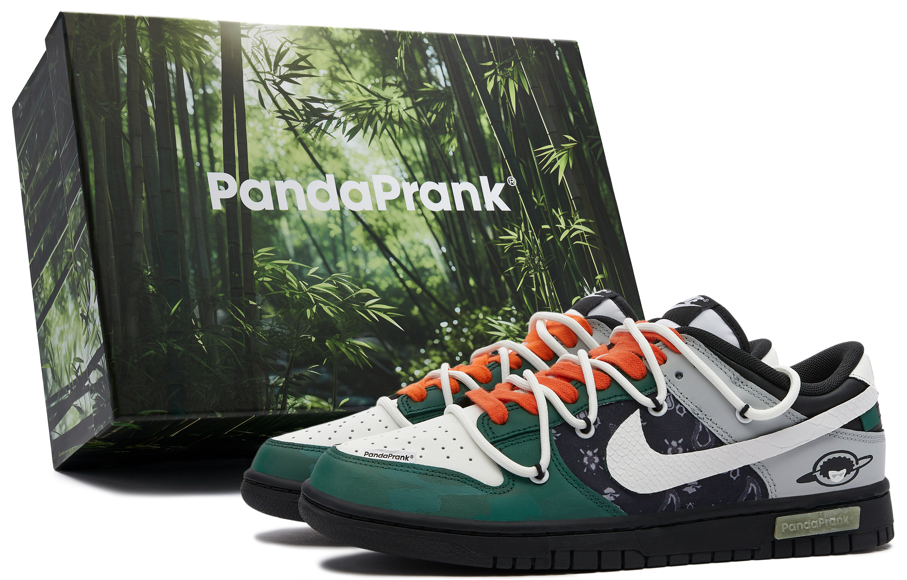 Buy ナイキ ダンク ロー パンダ悪戯ヘビ柄スウッシュ
(Nike Danku Rō Panda Itazura Hebigara Suwusshu) DD1391-100-481192