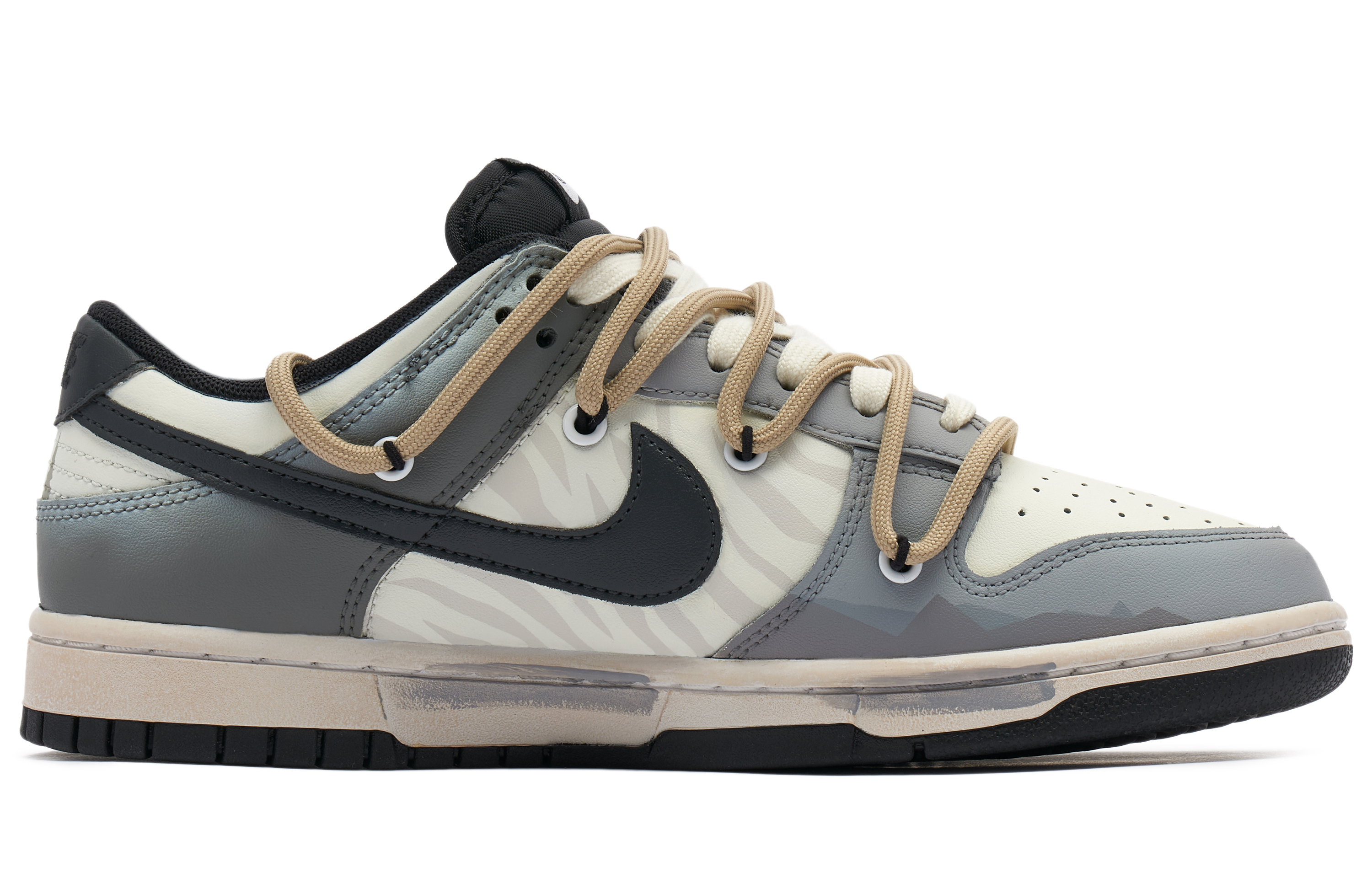 Order 나이키 덩크 로우 '판다 장난 밀림 횡단' (59 characters) DV0831-002(TeamH-男款翻山悦己S-BOX)