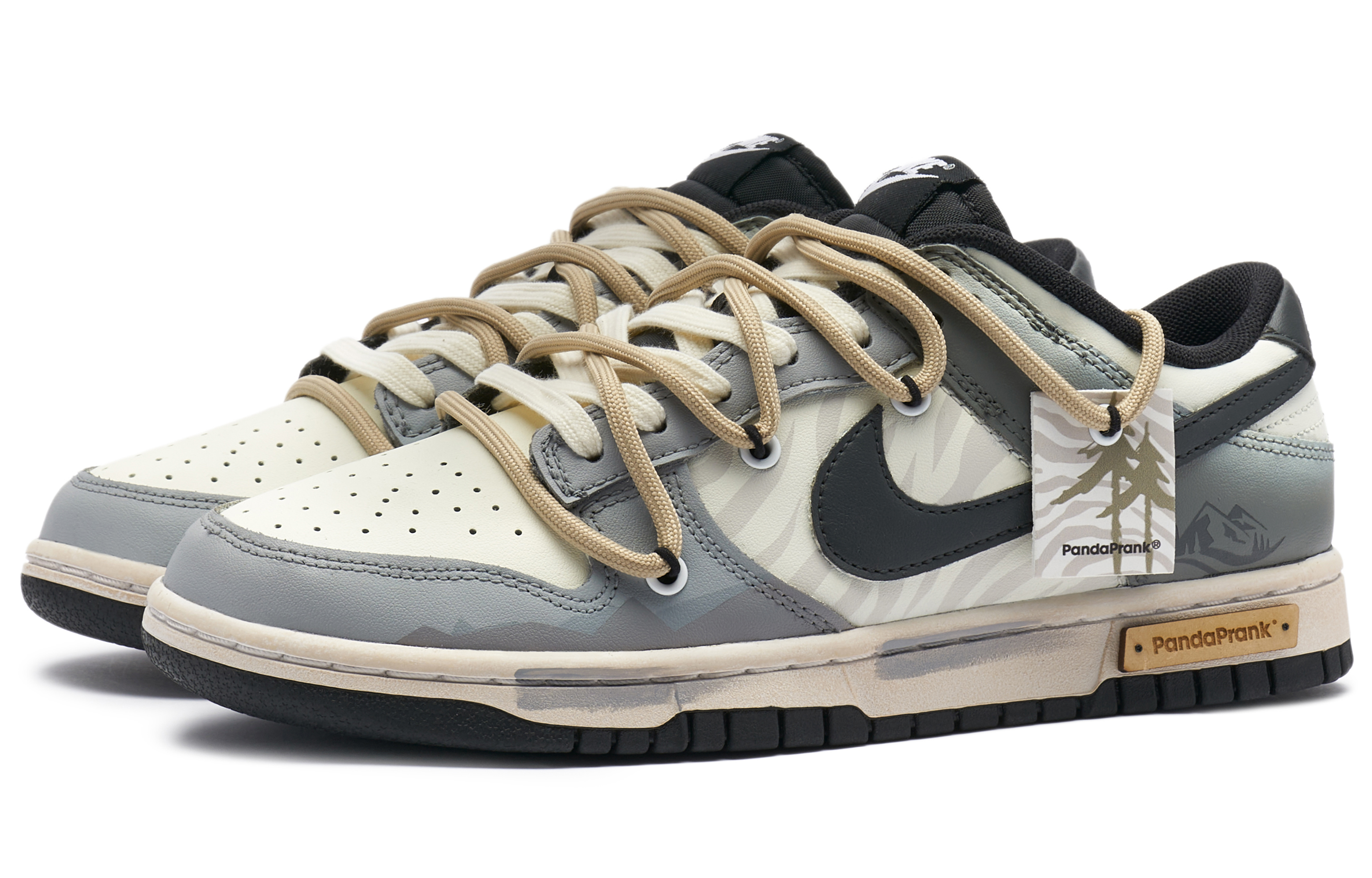 Lookbook 나이키 덩크 로우 '판다 장난 밀림 횡단' (59 characters) DV0831-002(TeamH-男款翻山悦己S-BOX)