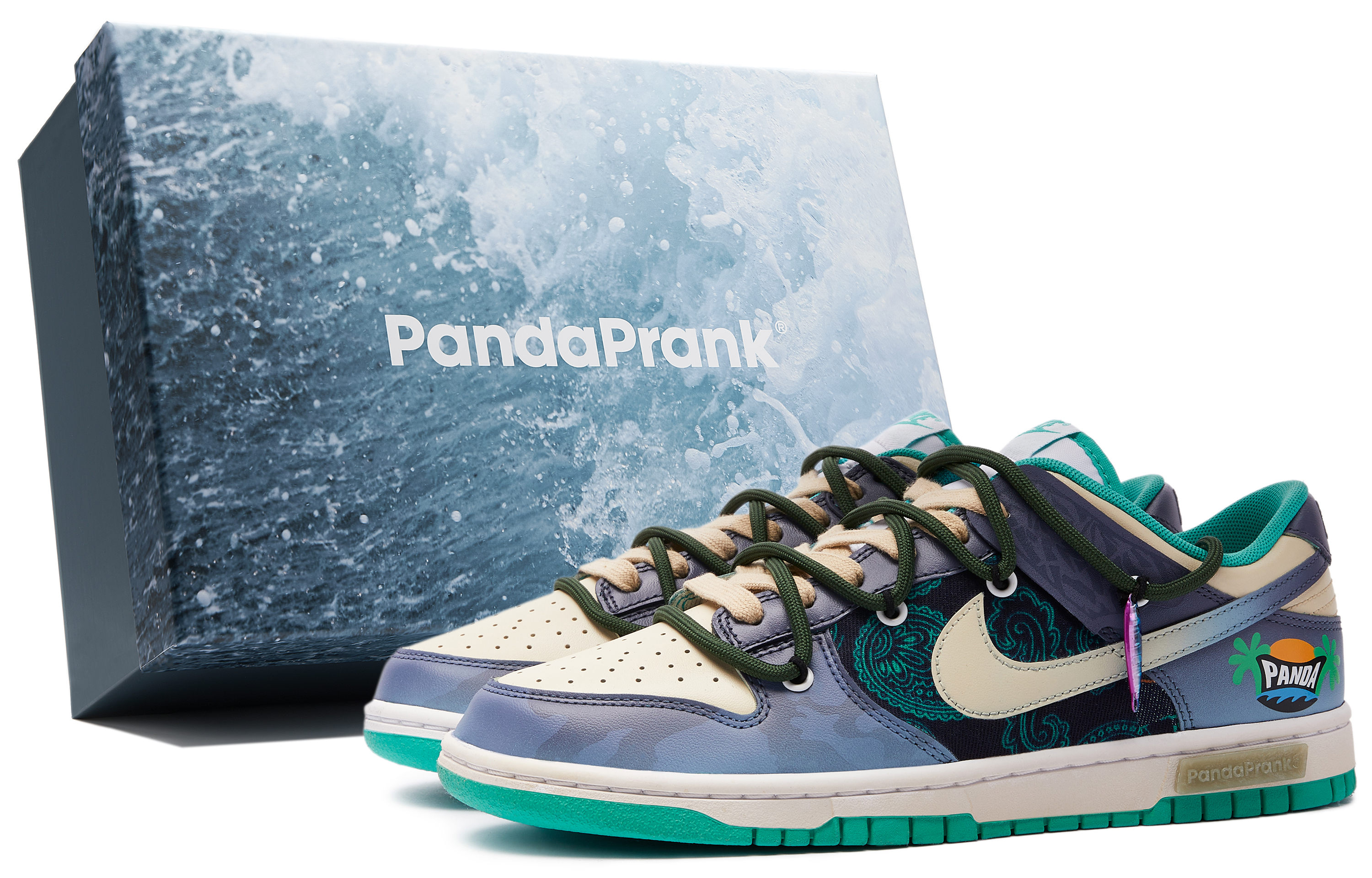 Buy ナイキ ダンク ロー パンダ悪戯オーシャン島グラデ (Nike Dunk Low Panda Itazura Ōshan-tō Gurade) DV0833-101-479254