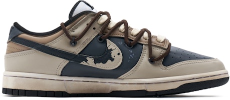 【定制球鞋】 Nike Dunk Low 熊貓惡作劇 滑行軌跡 反轉滑板 板鞋 男款 黑白 Order 【定制球鞋】 Nike Dunk Low 熊貓惡作劇 滑行軌跡 反轉滑板 板鞋 男款 黑白