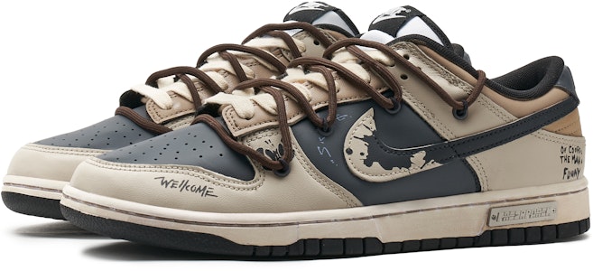 ナイキ ダンク ロー "パンダ悪戯スケートトレイル" DD1391-100(TeamH-男款反转滑板S-BOX) Lookbook ナイキ ダンク ロー "パンダ悪戯スケートトレイル" DD1391-100(TeamH-男款反转滑板S-BOX)