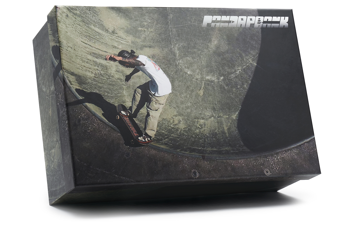 Details for [Kasut Custom] Nike Dunk Low 'Panda Prank Skate Trail' DD1391-100(TeamH-男款反转滑板S-BOX)