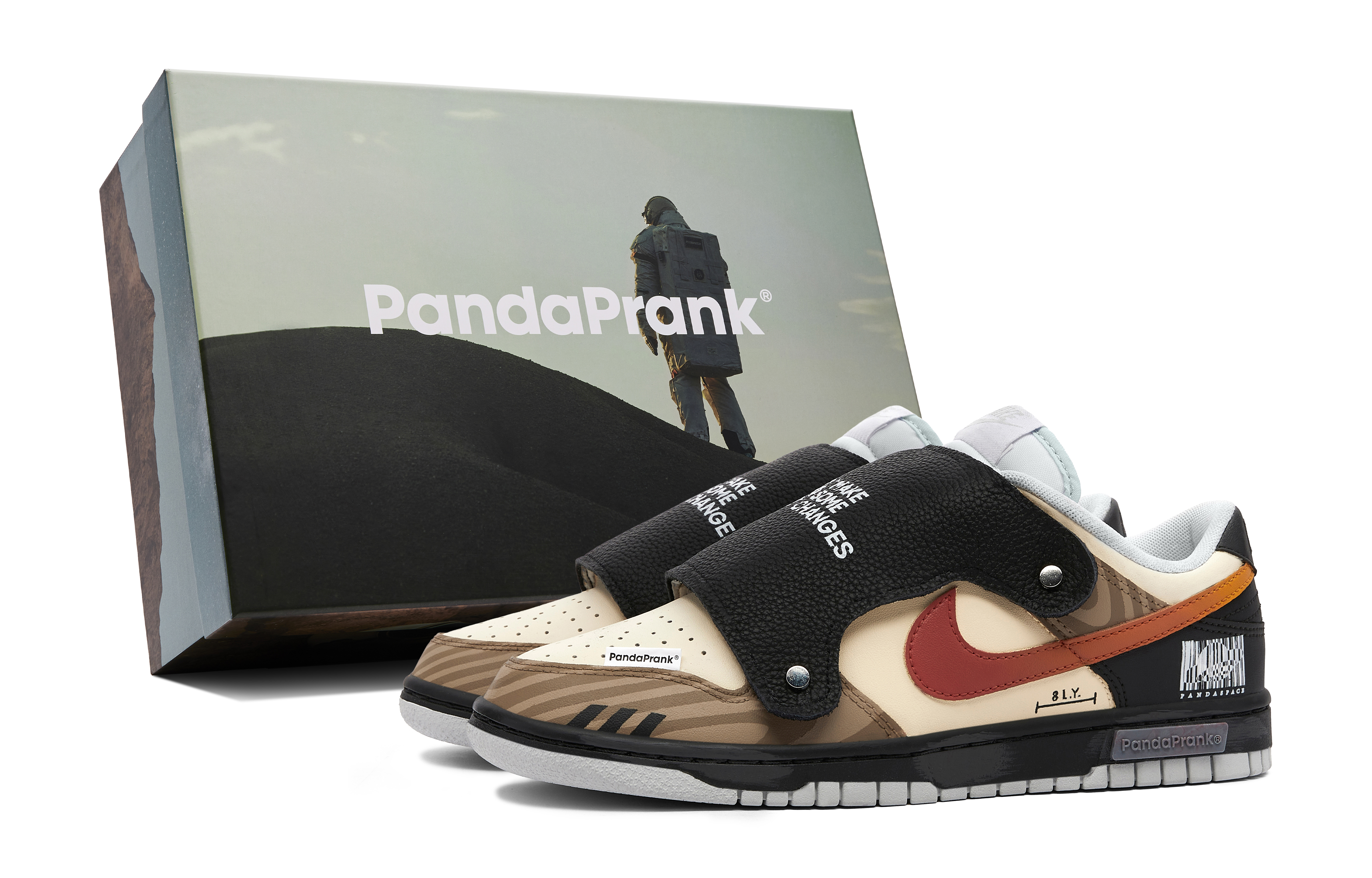 Buy [Kasut Custom] Nike Dunk Low 'Eksplorasi Alam Semesta Panda Prank Lightyear' DH9765-102-478522