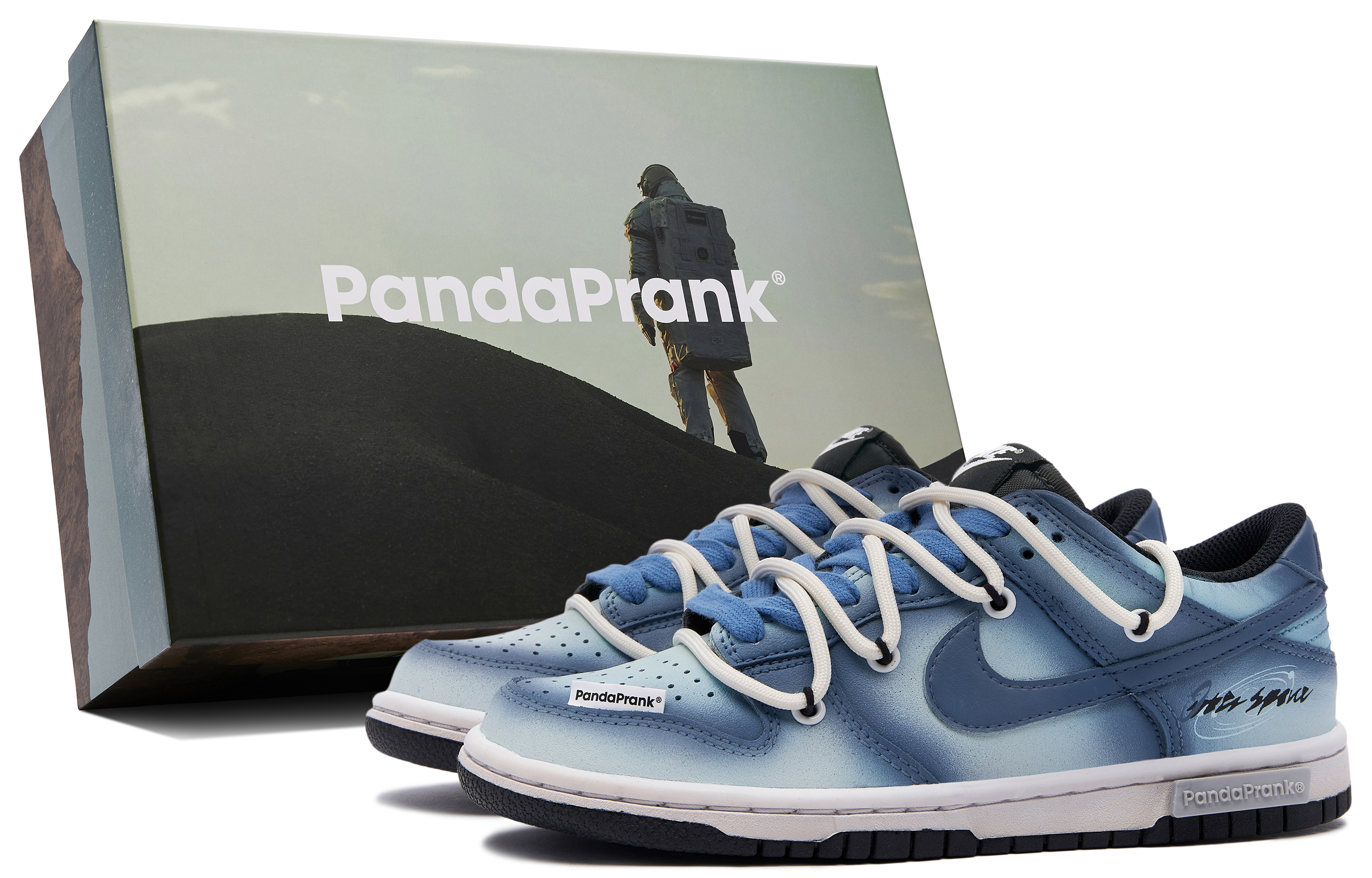 Buy [Zapatillas Personalizadas] Nike Dunk Low 'Exploración Universo Panda Virtual' DV0831-002-481109