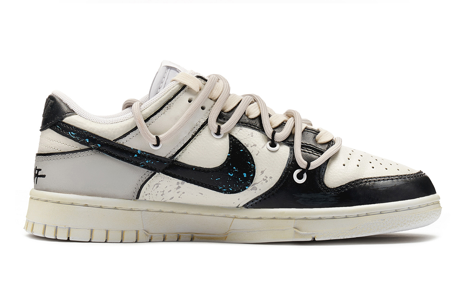 Order ナイキ ダンク ロー パンダ宇宙探検レトロ (Nike Danku Rō Panda Uchū Tanken Retro) DH9765-100(TeamH-女款星际迷航S-BOX)