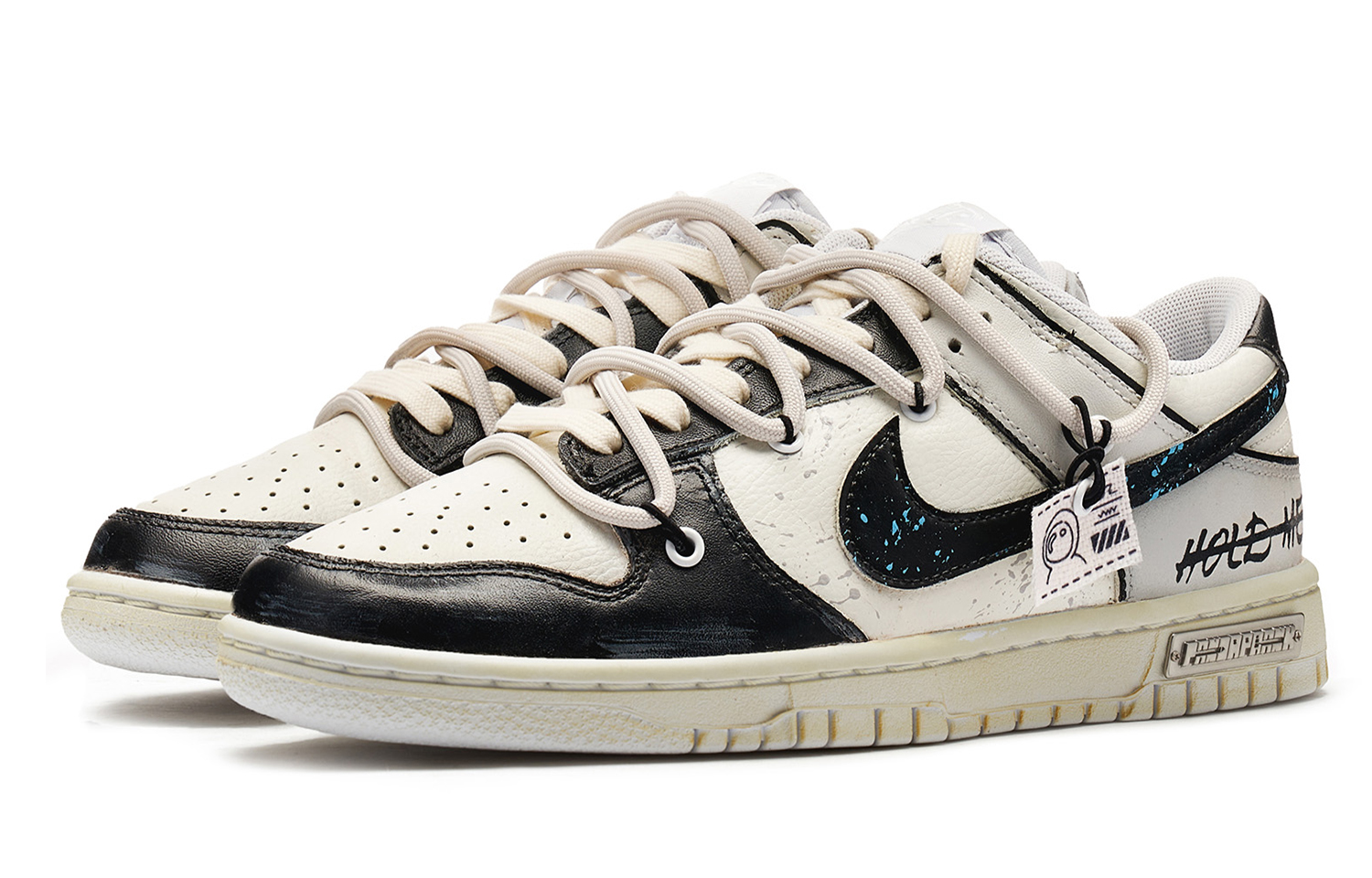 Lookbook ナイキ ダンク ロー パンダ宇宙探検レトロ (Nike Danku Rō Panda Uchū Tanken Retro) DH9765-100(TeamH-女款星际迷航S-BOX)