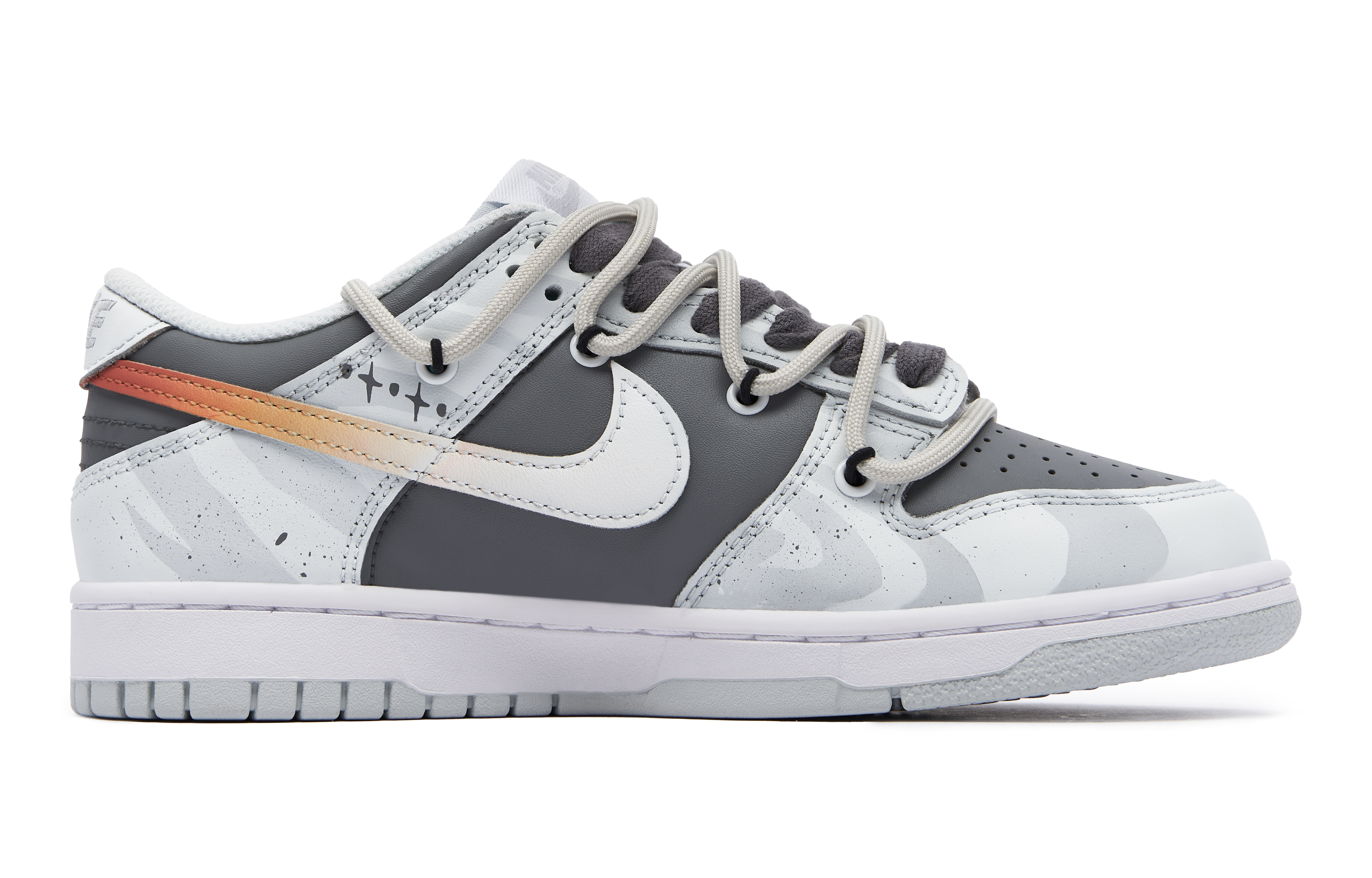 Lookbook [カスタムシューズ] ナイキ Dunk Low 'パンダプランクリ宇宙探検' DH9765-102-480993 DH9765-102-480993