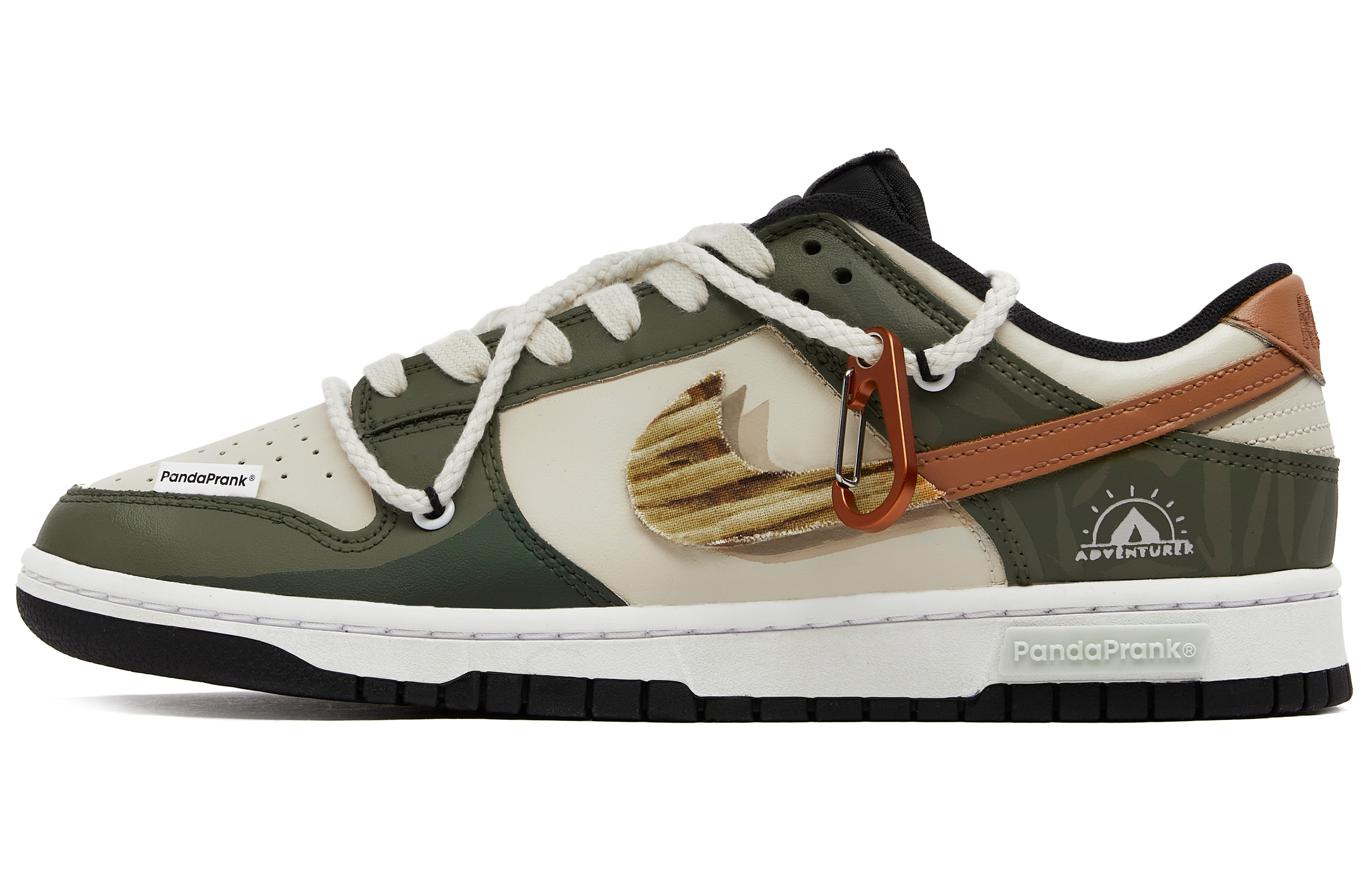 Order [Kasut Custom] Nike Dunk Low 'Panda Prankster - Pengembara Rimba' DV0831-002-486717