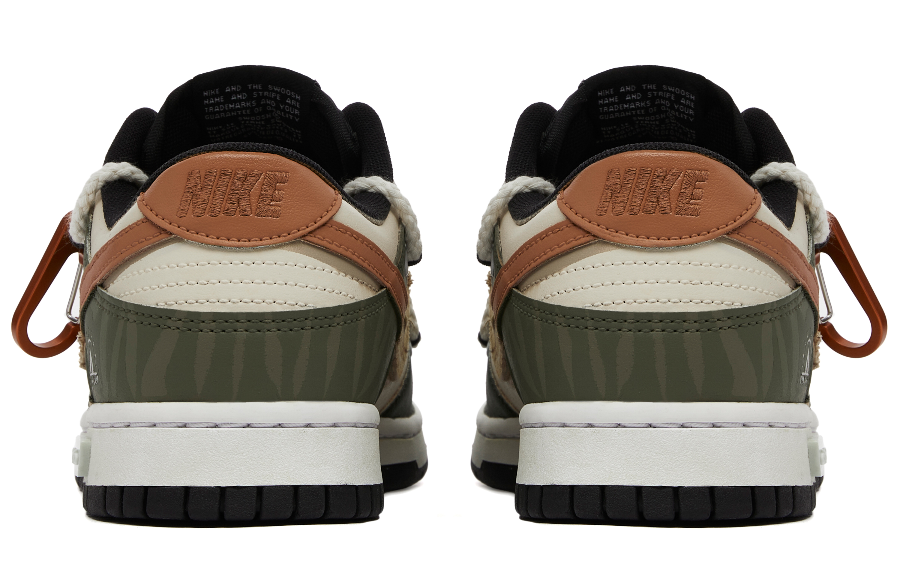 Purchase [Kasut Custom] Nike Dunk Low 'Panda Prankster - Pengembara Rimba' DV0831-002-486717