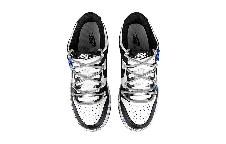 Shop Nike Dunk Low Panda Azul Desconstruido DD1391-100(Team47-男款对折笑脸蓝)