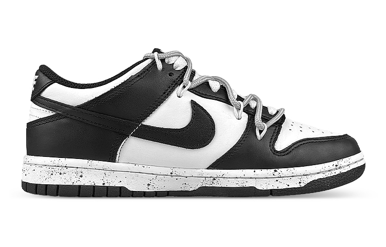 Order Nike Dunk Low Panda Smiley Corazón Desconstruido CW1590-100(Team47-女款对折笑脸黑)