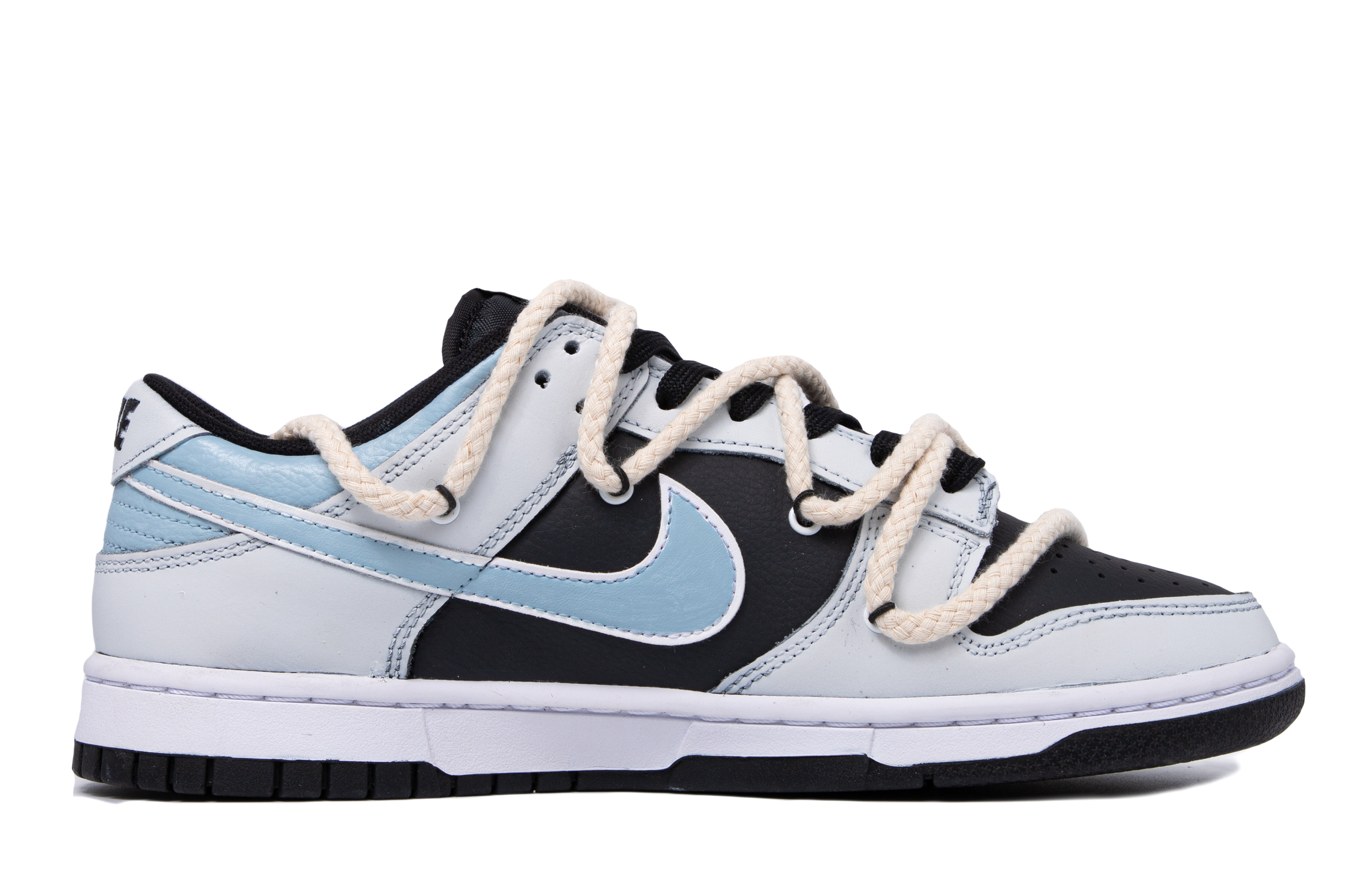 Order [Kasut Kastam] Nike Dunk Low 'Panda Smog Biru' DH9765-002(TeamM-女款熊猫雾霾蓝黑白蓝)