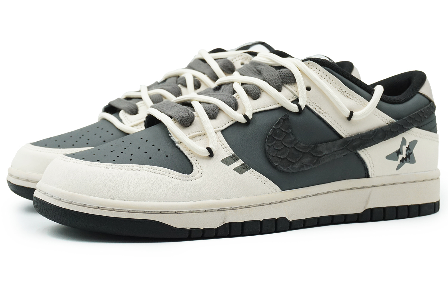 Lookbook [Kasut Custom] Nike Dunk Low 'Panda Snake' DD1391-100-444063